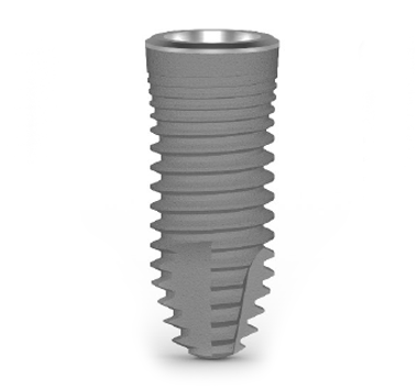 Implantát so širokým krčkom